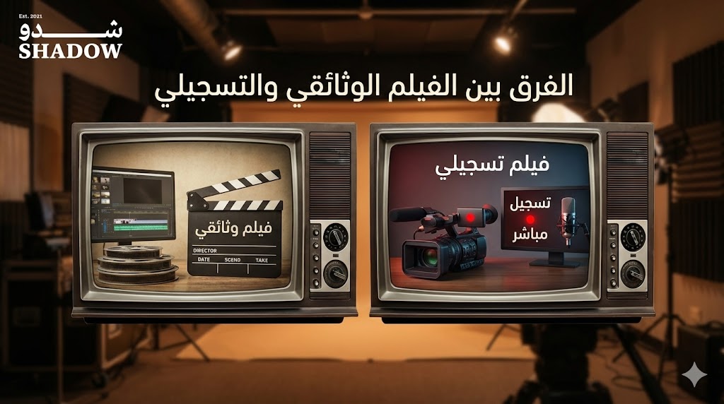 الفرق بين الفيلم الوثائقي والتسجيلي