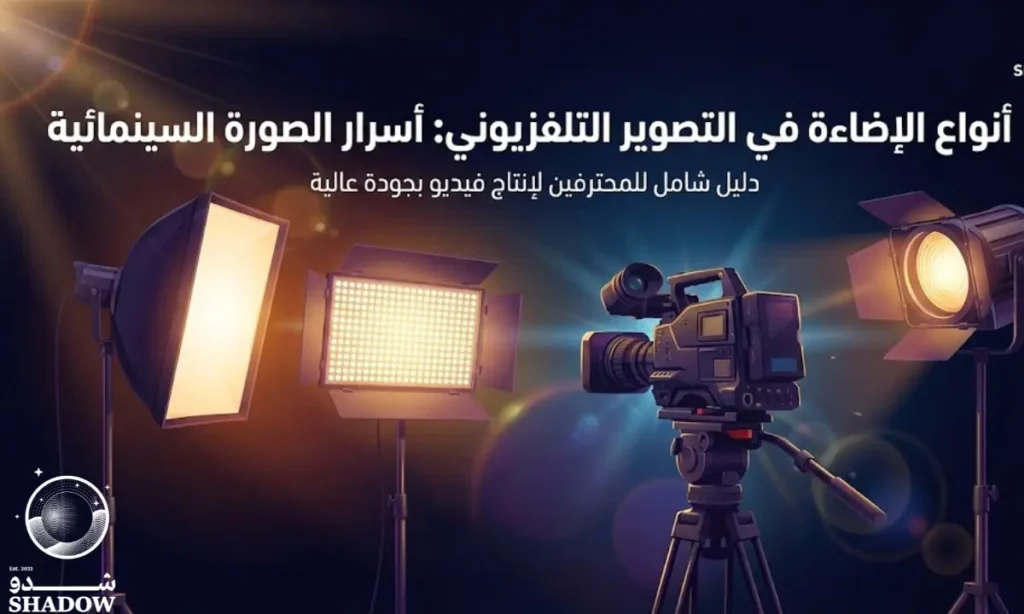أنواع الإضاءة في التصوير التلفزيوني: أسرار الصورة السينمائية