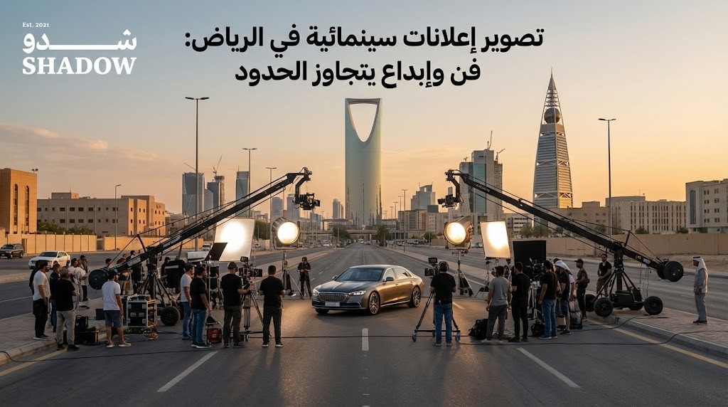 تصوير إعلانات سينمائية في الرياض
